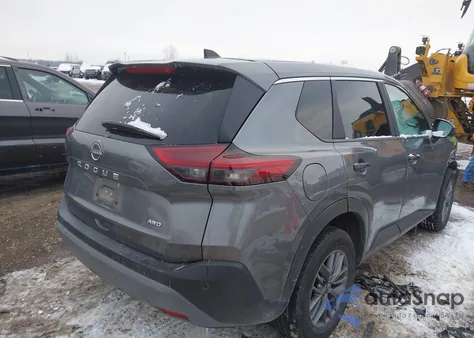 2023 Nissan Rogue S Intelligent Awd from USA, damaged, VIN 5N1BT3AB8PC827914